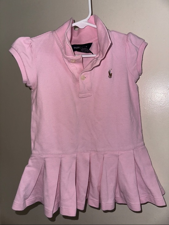 Ralph Lauren Other - Ralph Lauren Light Pink Polo Dress with Pleated Skirt